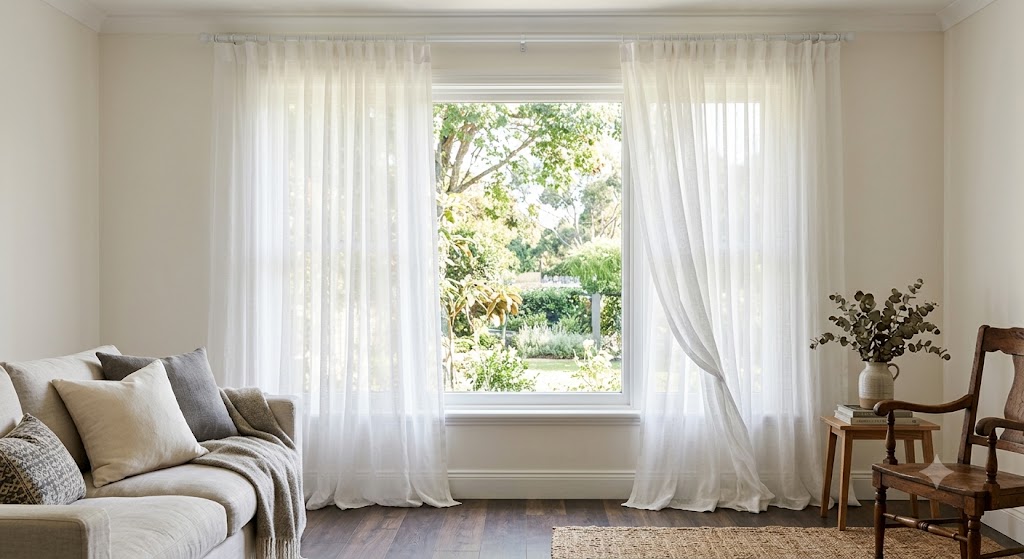 Rule for Sheer Curtains: Length, Width & Hanging Tips for Dubai!